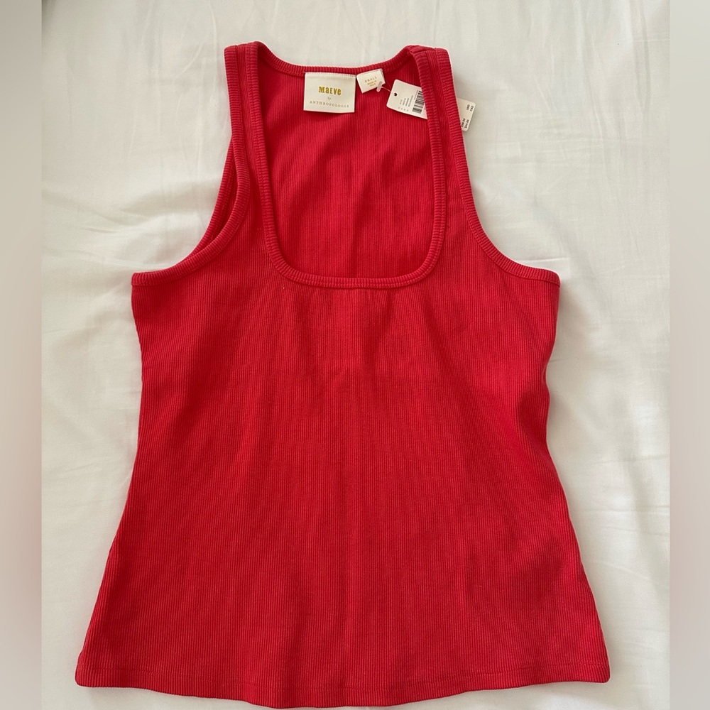 Maeve by Anthropologie square neck tank